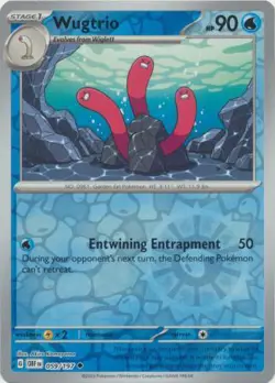 Wugtrio 59/197 Reverse Holo | Obsidian Flames | Pokemon Card - Image 1