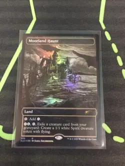 MTG Magic The Gathering Moorland Haunt Foil Secret Lair Land Commander - Image 1