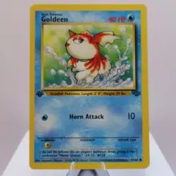 Pokemon TCG - Goldeen 53/64 Jungle Common 1st Edition WOTC 1999 - NM - Image 2