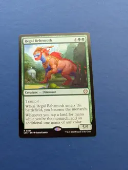 MTG Regal Behemoth: The Lost Caverns of Ixalan #251 – NM - Image 1