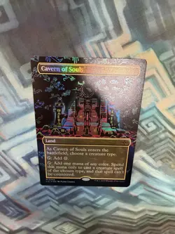 Foil Borderless Cavern of Souls (0345) NM Unplayed The Lost Caverns of Ixalan - Image 3