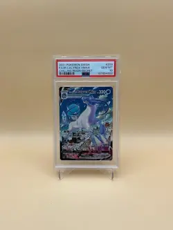 2021 Pokemon SWSH Chilling Reign Ice Rider Calyrex VMAX #203/198 PSA 10 GEM MINT - Image 1