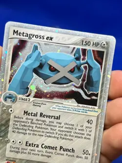 2004 Pokemon EX Hidden Legends Metagross ex 95/101 Ultra Rare LP/MP - Image 3