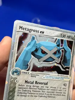 2004 Pokemon EX Hidden Legends Metagross ex 95/101 Ultra Rare LP/MP - Image 4