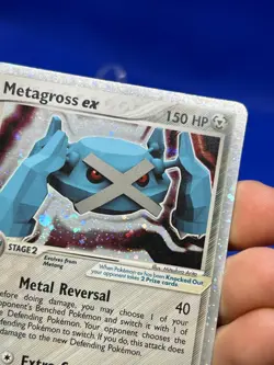 2004 Pokemon EX Hidden Legends Metagross ex 95/101 Ultra Rare LP/MP - Image 5