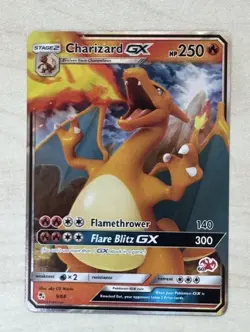 Pokemon TCG Fog Charizard GX 09/68 Hidden Fates Ultra Rare NM - Image 1