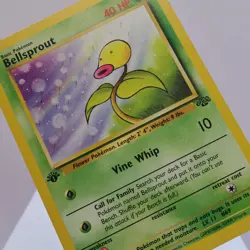 Pokemon TCG - Bellsprout 49/64 Jungle Common 1st Edition WOTC 1999 - LP - Image 1