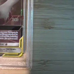 2019 POKEMON SUN & MOON TEAM UP #113 LATIAS & LATIOS GX PSA 10 - Image 5