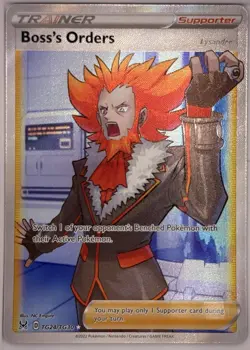 Boss's Orders (Full Art) - TG24/TG30 Ultra Rare Lost Origin NM Pokemon TCG - Image 1
