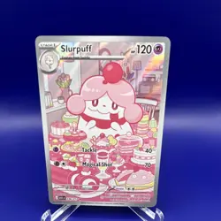 Slurpuff 236/217 Illustration Rare Scarlet & Violet Full Art Holo Pokemon TCG - Image 1