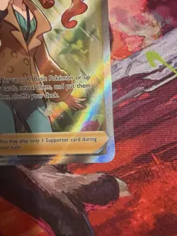 Pokemon Sonia (Full Art) Ultra Rare SWSH02: Rebel Clash 192/192 NM - Image 4