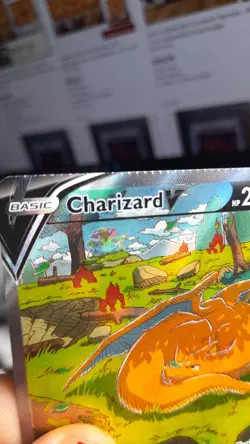 Charizard V - SWSH260 - Crimped Missprint - Pokemon Tcg - B - Image 3