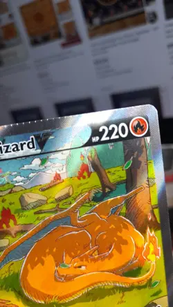 Charizard V - SWSH260 - Crimped Missprint - Pokemon Tcg - B - Image 4