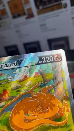 Charizard V - SWSH260 - Crimped Missprint - Pokemon Tcg - B - Image 5