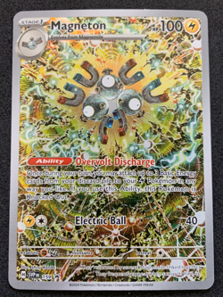 Magneton Pokemon SVP 159 Full Art Illustration Rare Black Star Promo NM - Image 1