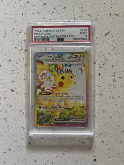 Pokemon 2024 Pikachu ex 238/191 SIR Surging Sparks MINT 9 - Image 1
