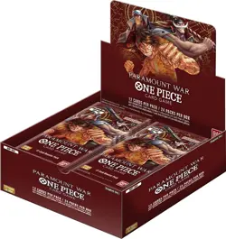 One Piece Paramount War Booster Box New 811039039080 - Image 1