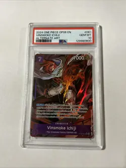 One Piece Vinsmoke Reiju OP06-061 PSA Gem Mint - Image 1