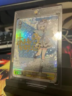 Signed Weiss Schwarz Hololive Vol.2 Kanata Amane Card HOL/W104-016SP SP FOIL - Image 3