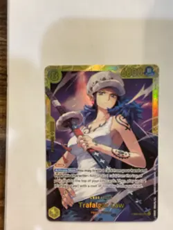 Bandai One Piece Card Game Trafalgar Law EB01-061 SEC Foil Full Art - Image 3