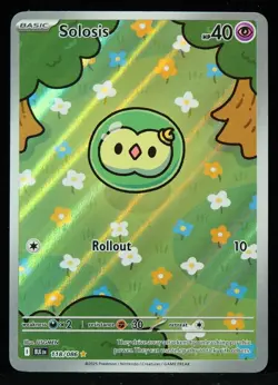 Solosis #118/086 Black Bolt NM/M Pokemon Card - Image 1