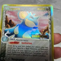 Nidoqueen 7/101 Reverse Holo Delta Species Dragon Frontiers STAMPED Pokemon Card - Image 3