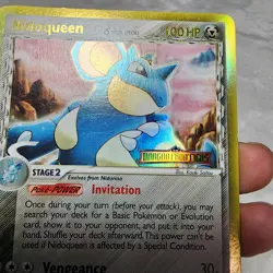Nidoqueen 7/101 Reverse Holo Delta Species Dragon Frontiers STAMPED Pokemon Card - Image 4