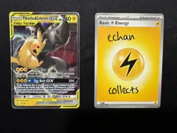 Pikachu & Zekrom GX 33/181 SM Team Up Tag Team Pokemon Card TCG (NM) - Image 1