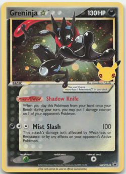 Greninja SWSH144 Promo Pokemon Card NM - Image 1