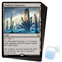 SOULSTONE SANCTUARY X4 Foundations FDN Magic MTG MINT CARD - Image 1