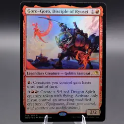 Goro-Goro, Disciple of Ryusei Foil 145 NEO Kamigawa: Neon Dynasty NM MTG - Image 1