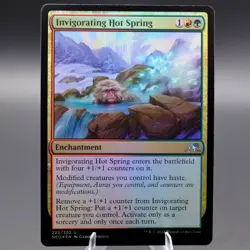Invigorating Hot Spring Foil 223 NEO Kamigawa: Neon Dynasty NM MTG - Image 1