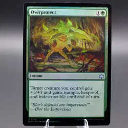 Overprotect Foil 185 BLB Bloomburrow NM MTG - Image 1