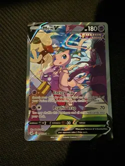 Pokemon TCG - Mew V 251/264 - Alt Art - SWSH Fusion Strike - Near Mint - Image 1