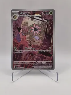 Pokemon TCG Lileep 145/142 Sv07: Stellar Crown Holo Near Mint - Image 1