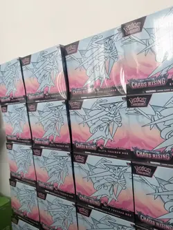 10x Chaos Rising Pokemon Center PKC ETB NO TEARS🔥BRAND NEW+SEALED🔥 - Image 1