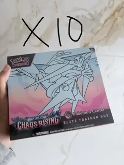 10x Chaos Rising Pokemon Center PKC ETB NO TEARS🔥BRAND NEW+SEALED🔥 - Image 2