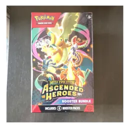 Pokemon TCG Mega Evolution Ascended Heroes Booster Bundle Box - 6 Packs English - Image 1
