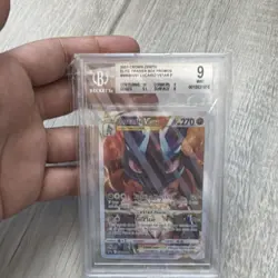 Pokemon Crown Zenith Lucario VSTAR SWSH291 Promo Holo Eng 2023 BGS 9 - Image 1
