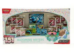 Pokemon TCG Scarlet & Violet 151 Blooming Waters Premium Collection Box Sealed - Image 1