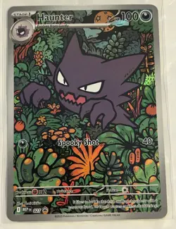 Haunter 027 Holo Illustration Rare ME: Mega Evolution Promo Pokemon Near Mint - Image 1