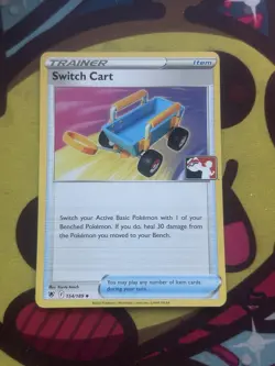 Pokemon Switch Cart 154/189 - Play! Prize pack - Holo Rare Cosmo - Image 1