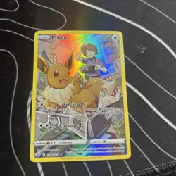 Pokemon TCG Eevee TG11/TG30 Trainer Gallery Ultra Rare Brilliant Stars NM - Image 1
