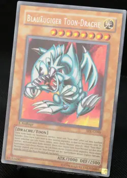 Yu-Gi-Oh! Blauaugiger Toon-Drache SRL-G000 1.Edition Secret Rare [EX] | DE 2002 - Image 3