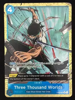 Three Thousand Worlds (OP03-057) (Alternate Art) - (PRB-01) - One Piece - Image 1
