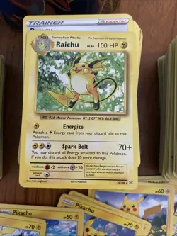 Bulk Pokemon Card Lot Mixed Collection Bundle In Metal Container - Image 3