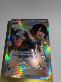 Zinnia (Full Art) 70/70 - Pokemon Dragon Majesty Trainer Pokemon Card 2018 - Image 2