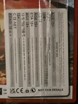 MTG Zack Fair Promo Card FF VII REBIRTH Switch 2 Bonus Factory Edge Chip SEALED - Image 2