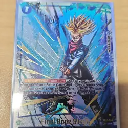 Bandai Dragon Ball Super Card Game Final Hope Slash FB01-066 Alt Art Foil Rare - Image 1