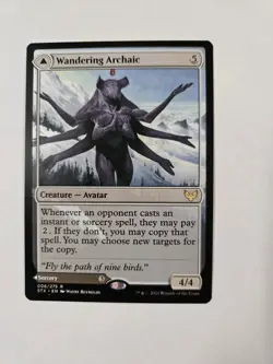Wandering Archaic Strixhaven: School of Mages Regular Rare. NM. 006 - Image 1